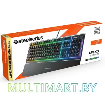 Клавиатура SteelSeries Apex 3 картинка 8